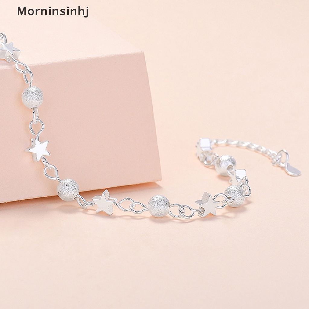 Mornin Gelang Bintang Segar Untuk Wanita Kepribadian Gelang Manik Bulat Fashion Korea id