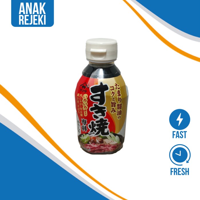 

[Bumbu Dapur] Bumbu sukiyaki yamasa 330ml - Yamasa sukiyaki senka Premium jepang