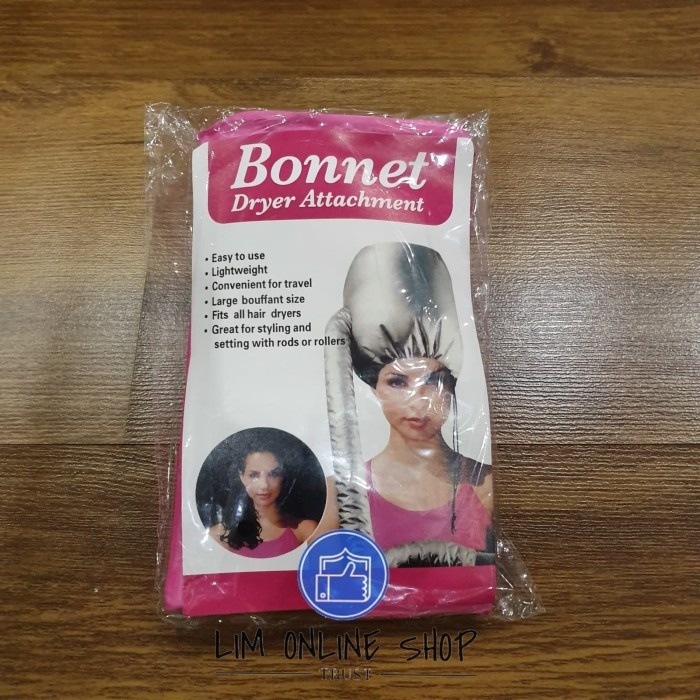 Tudung Bonnet Pengering Rambut Cap Soft Hood Hair Dryer ORIGINAL ASLI