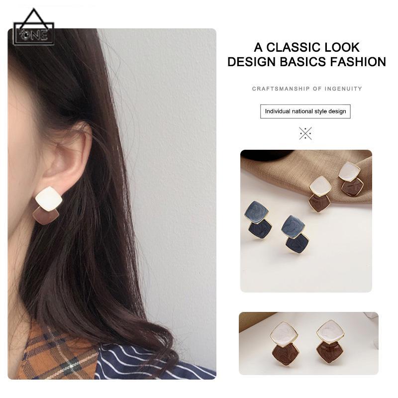 COD❤️Anting Gaya Korea Kecil Baru Fashion Wanita Anting Retro Mutiara Stud Earrings -A.one