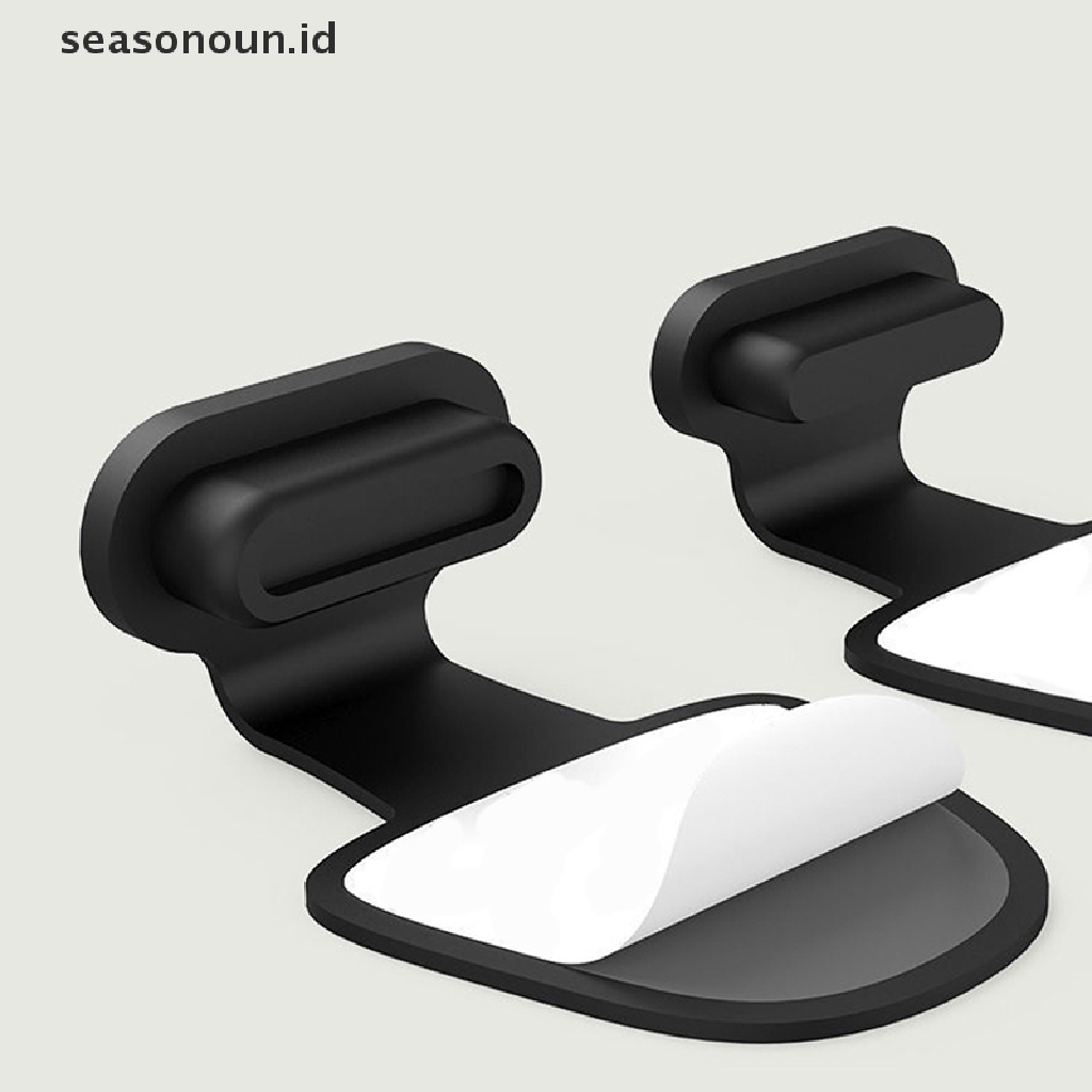 Seasonoun 6Pcs Cocok Plug Debu Luminous Anti Hilang Untuk Tablet IOS Tipe C Silikon Dustplug.