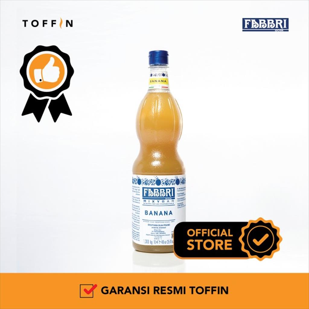 

Fabbri Mixybar Banana - Sirup Rasa Pisang 1.3 kg