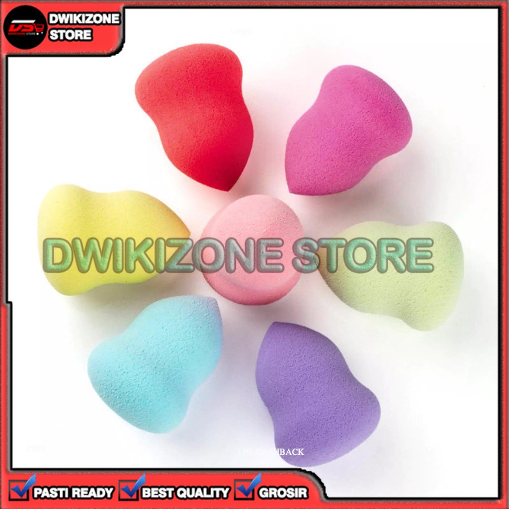 [ZB] BEAUTY BLEND SPONGE FOUNDATION PUFF EGG ALAT KOSMETIK CONTOUR