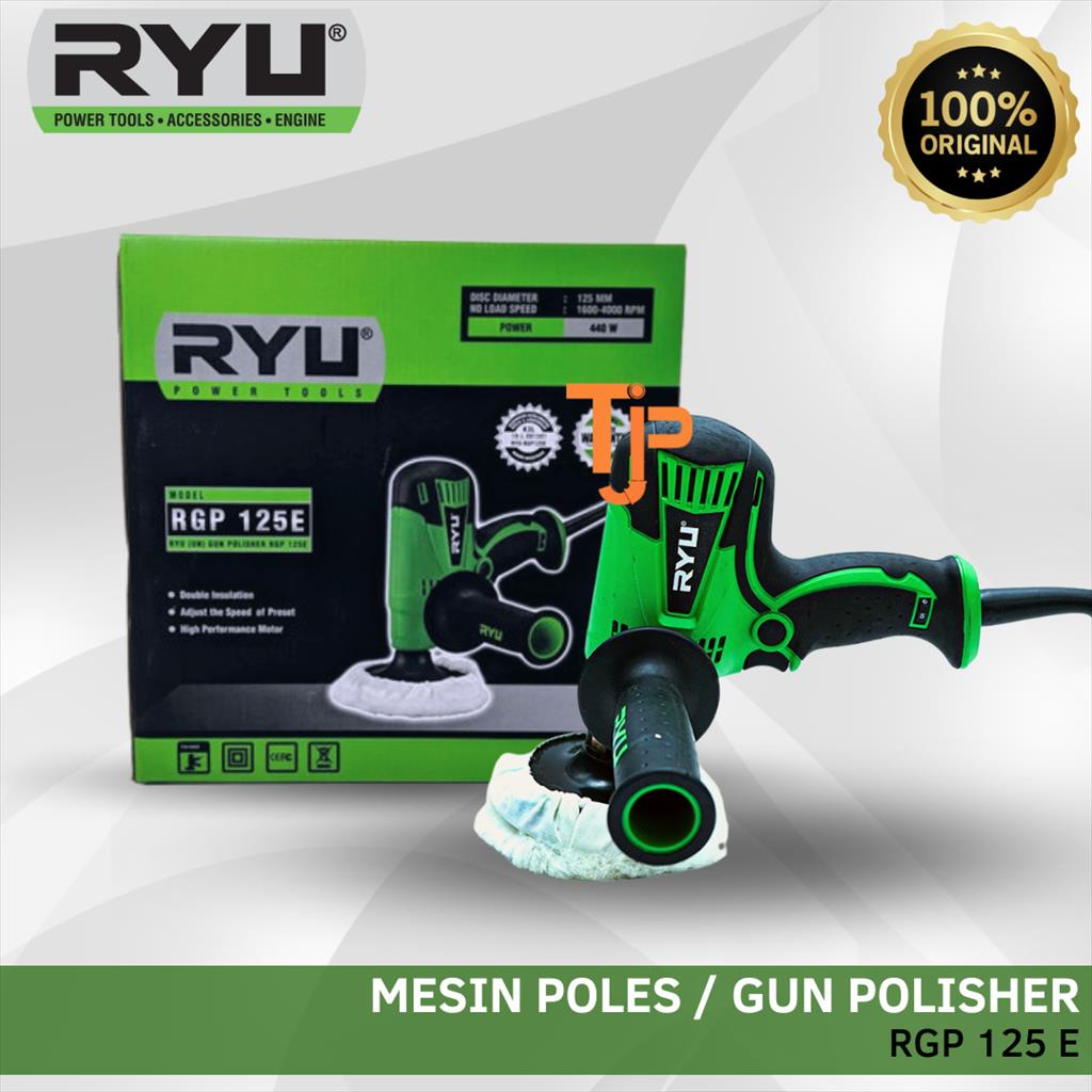 RYU MESIN POLES RGP 125 E  / GUN POLISHER