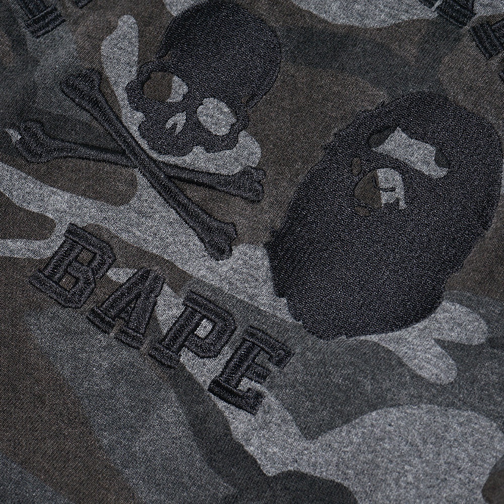 A Bathing Ape X Mastermind Camo Sweatshirt Grey