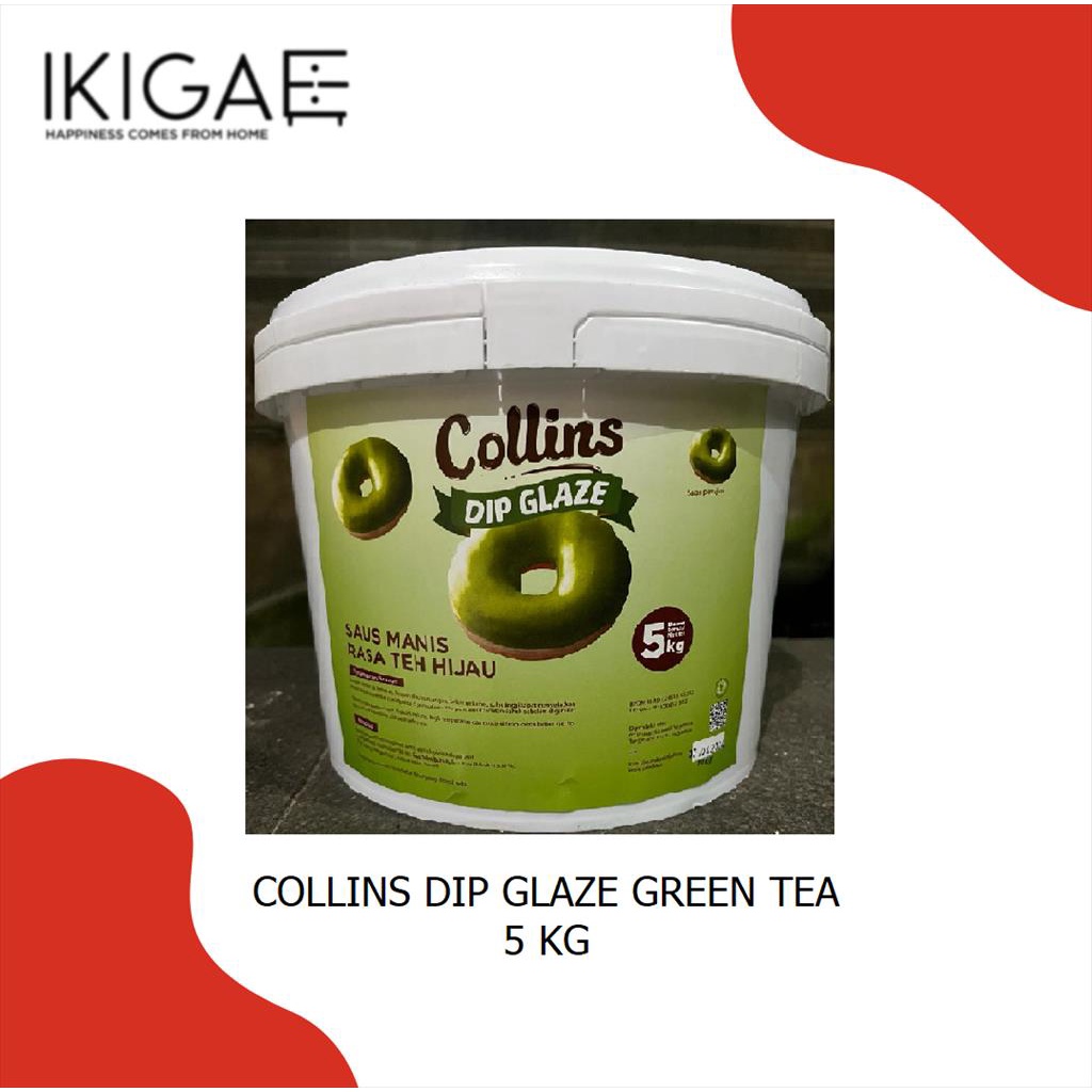 COLLINS DIP GLAZE /  SELAI  TOPPING ANEKA RASA 5 KG