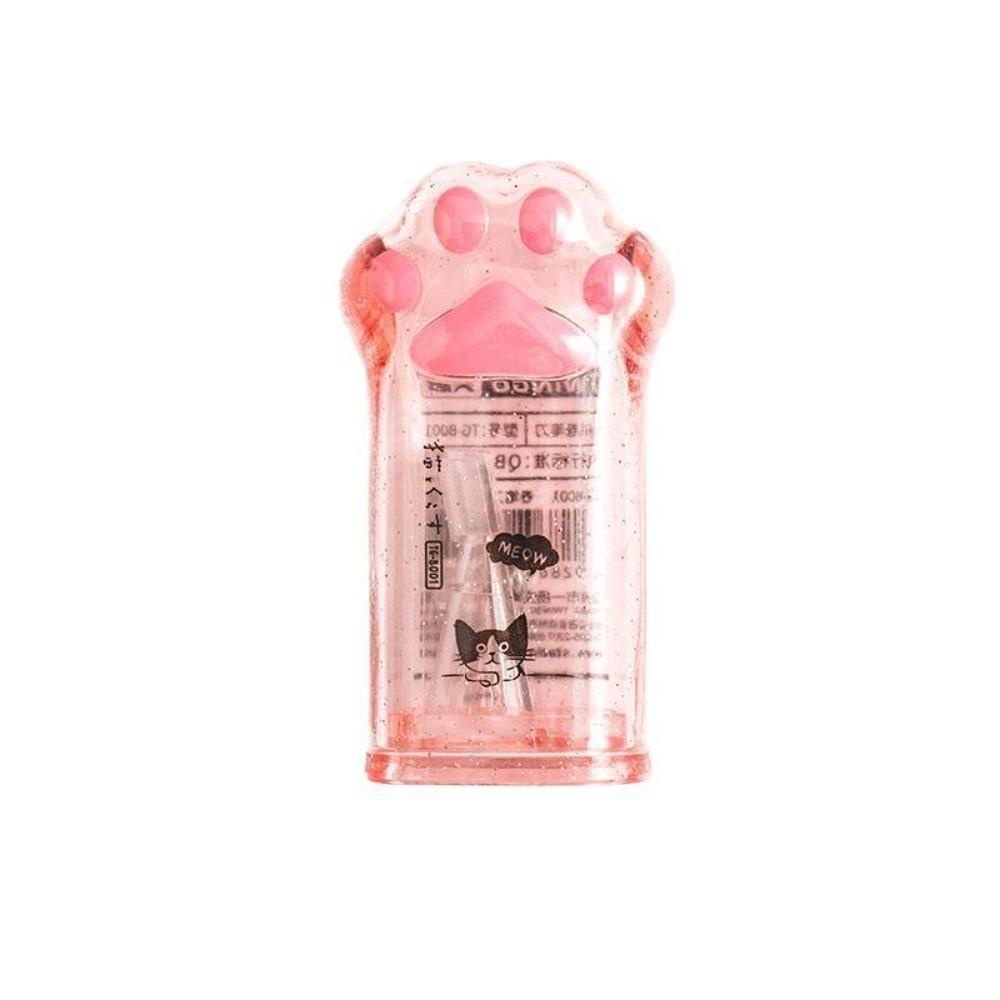 Pineapple 2Pcs Cat Paw Kawaii Berhadiah Untuk Hadiah Anak Perlengkapan Sekolah Warna Random