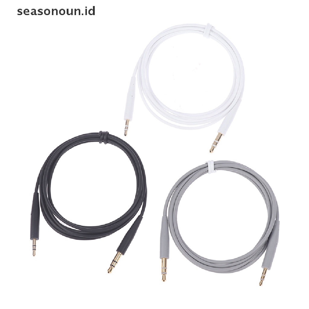 Seasonoun Cocok Untuk Bose QC25 QC35 Soundtrue/link OE2/OE2I Kabel headphone 3.5 Sampai 2.5mm.