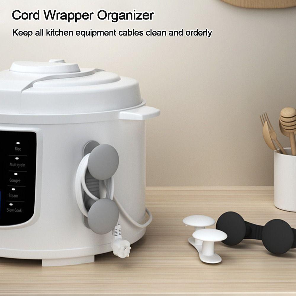 Chookyy Cord Wrapper Hiasan Dinding Untuk Blender Mixer Cable Management Holder Plug Wire Holder Kawat Organizer Klip