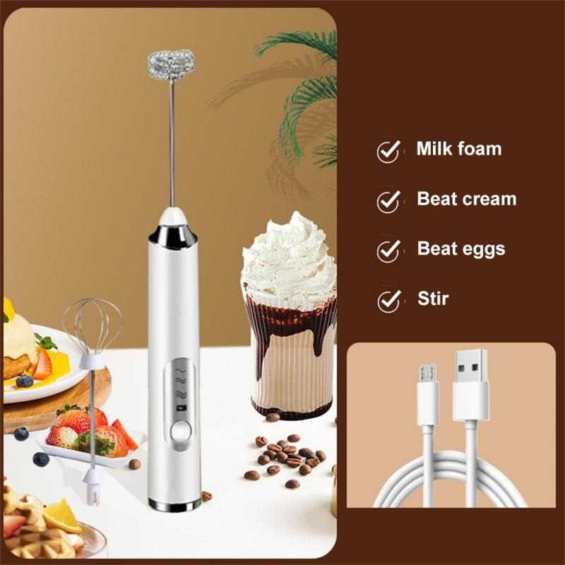 (BISA COD) FTIHSHP HONGXIN Hand Mixer Mini 2 in 1 Pengocok Telur Whisk Milk Frother - HM23