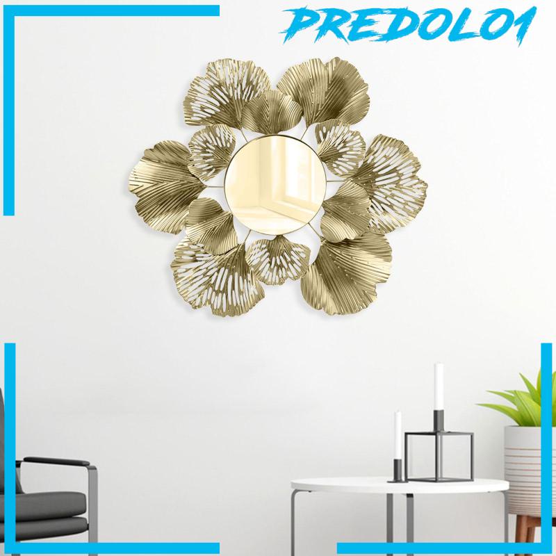 [Predolo1] Cermin Hiasan Dinding Seni Wall Decor Bahan Metal Cermin Hias Untuk Kabinet Bar