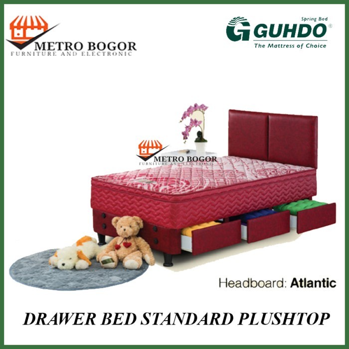 Spring bed Laci Standard Plushtop HB Atlantic - Guhdo Springbed