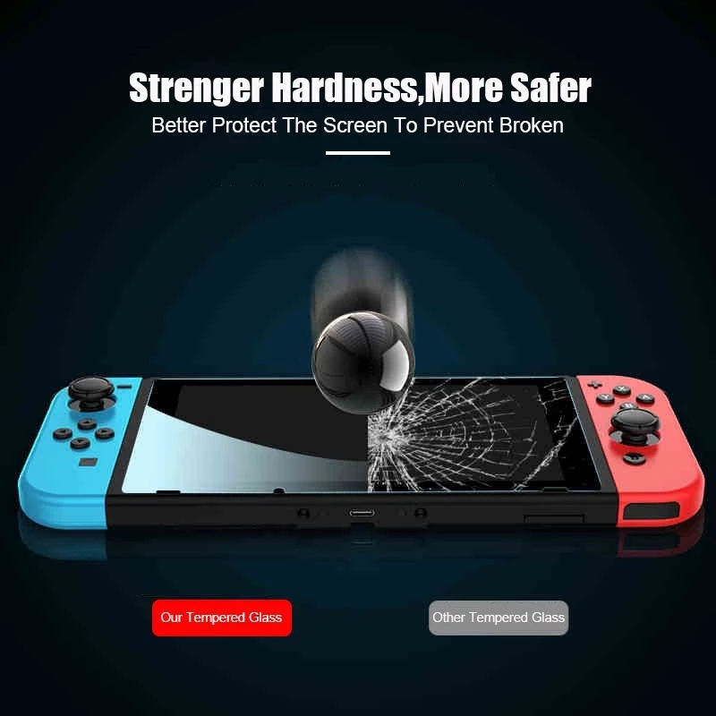 Tempered Glass Nintendo Switch Lite Screen Protector Anti Gores Tempered Glass Nintendo Switch Screen Protector HD Anti Gores