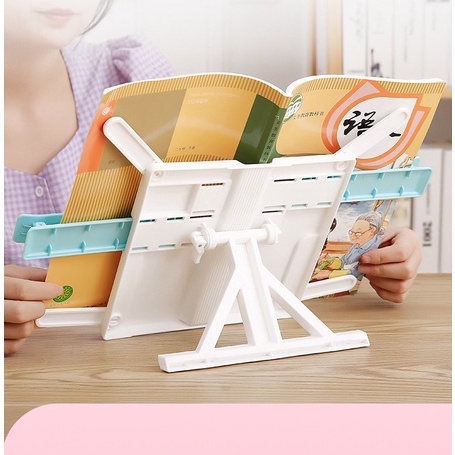 Book Stand Holder Pegangan Pengganjal Menyangga Sandaran Buku Majalah Berdiri OSM-ST0244