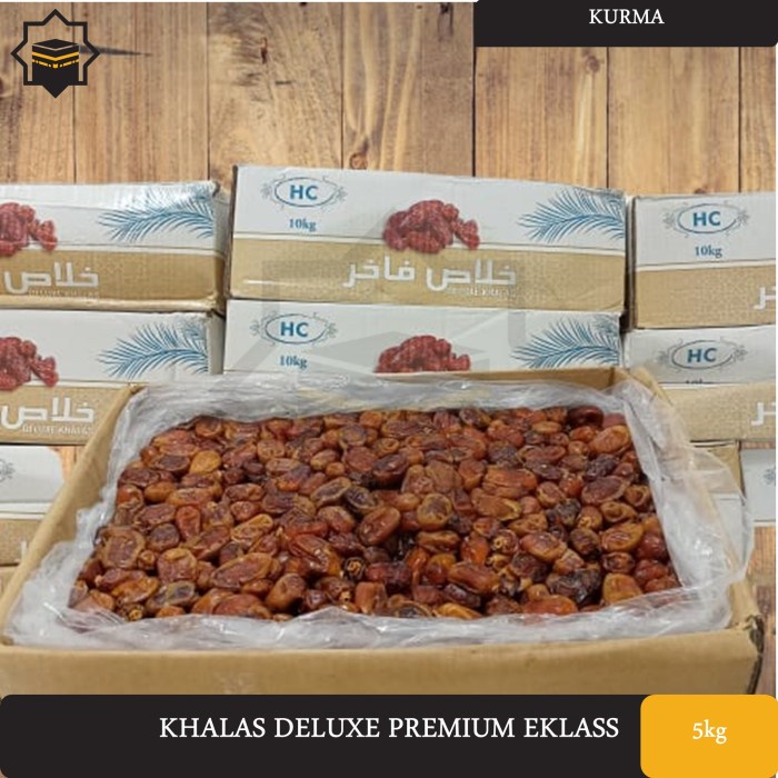 

Kurma Khalas Deluxe Premium Eklass 5Kg