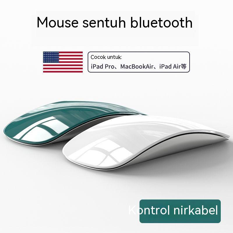 Mouse Bluetooth Nirkabel/Apple/Komputer/Desktop/Notebook/Kantor iPad Universal/Isi Ulang/Mute/Rumah