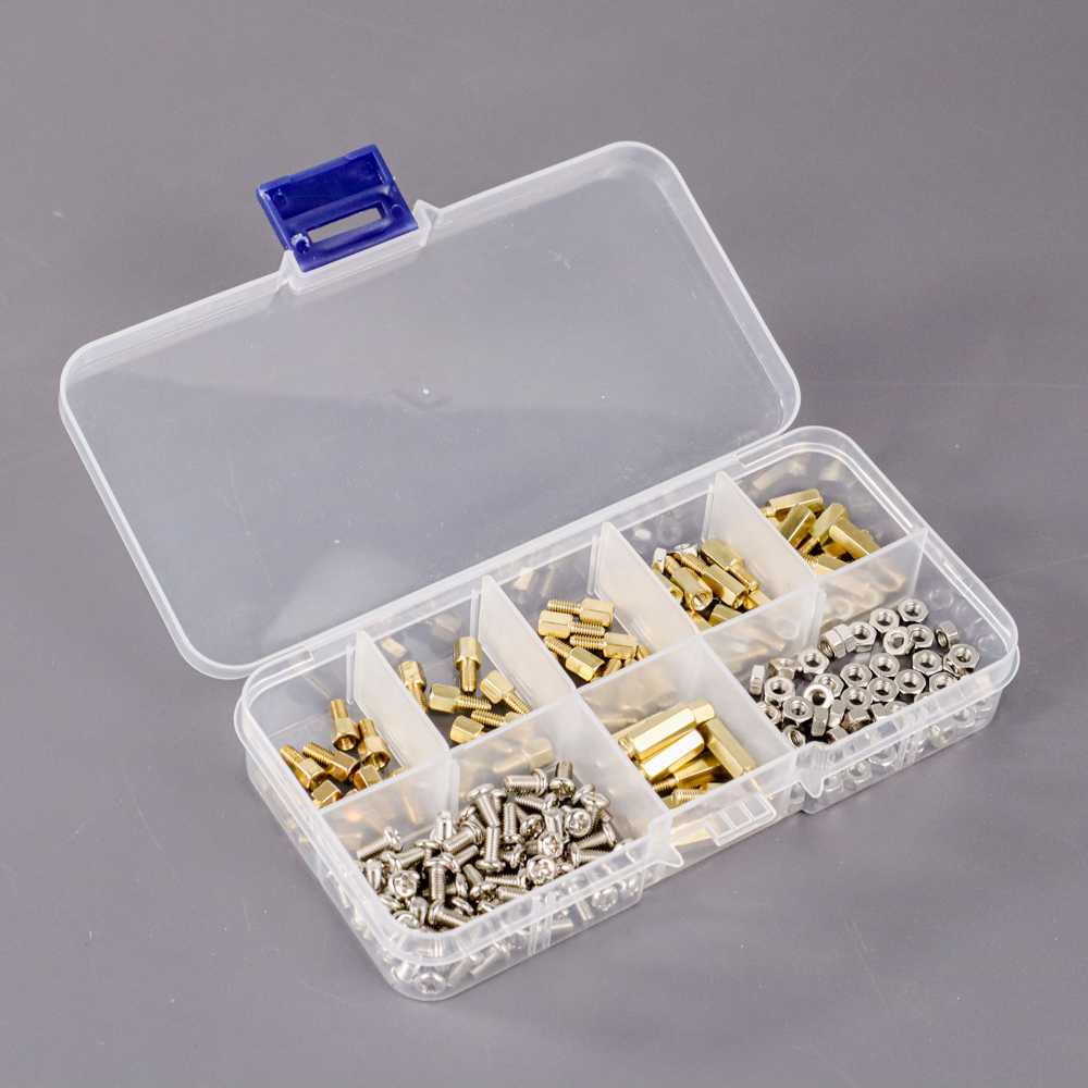 (BISA COD) FTIHSHP XHHD Set Hex Stand-Off &amp; Spacer Kit Aksesoris PCB Tipe M3 180 PCS