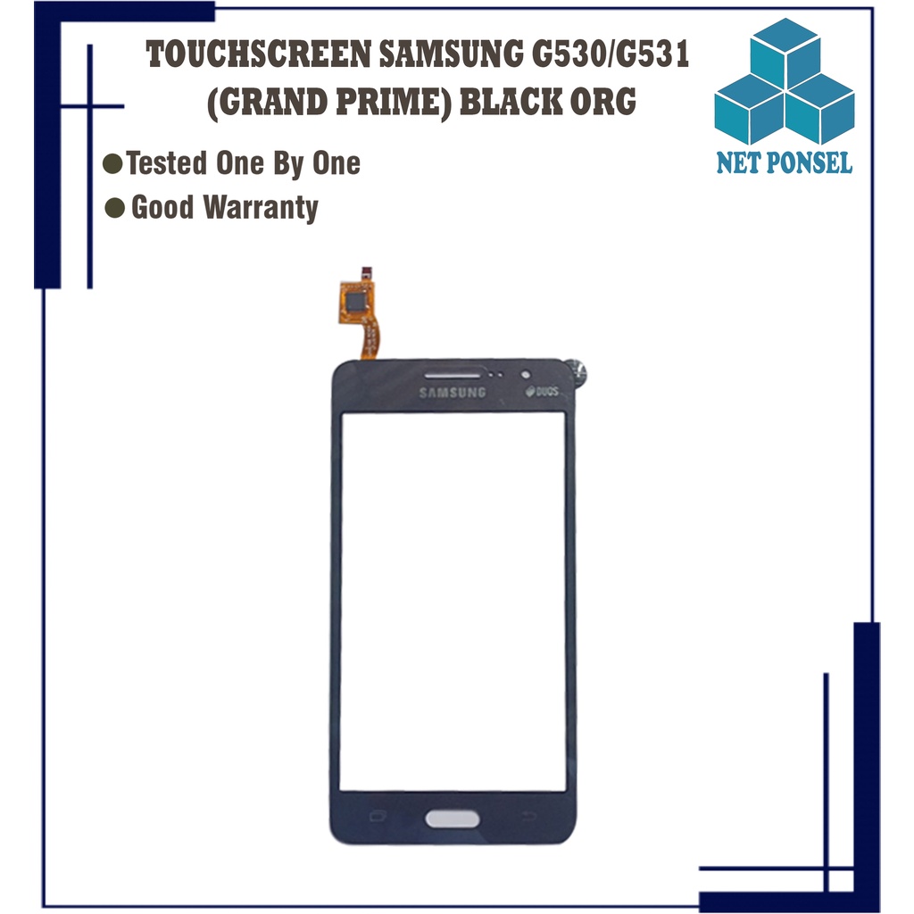 TOUCHSCREEN SAMSUNG G530 - G531 - GRAND PRIME - BLACK ORG - TS SMS