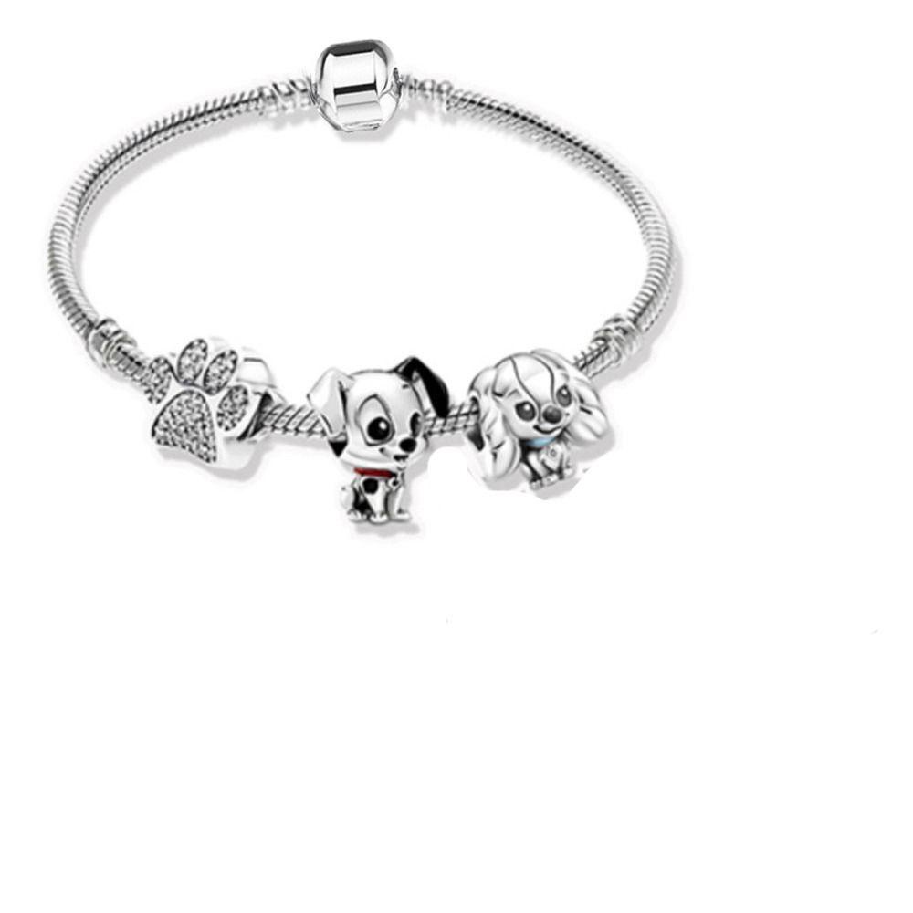 [Elegan] Gelang Wanita Kepribadian Trendi Hati Sederhana Desain Niche Anime Hadiah Gadis Paduan Mickey Mouse Tangan Tali