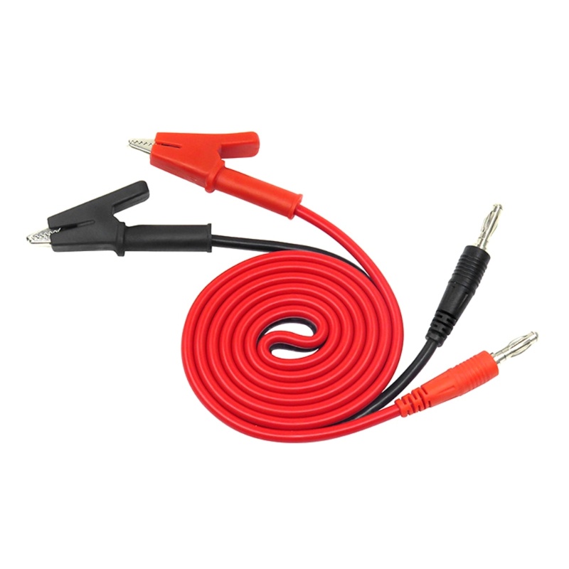 Btsg Colokan Pisang Listrik-Klip Buaya Test Lead Wire Line Multimeter Connector