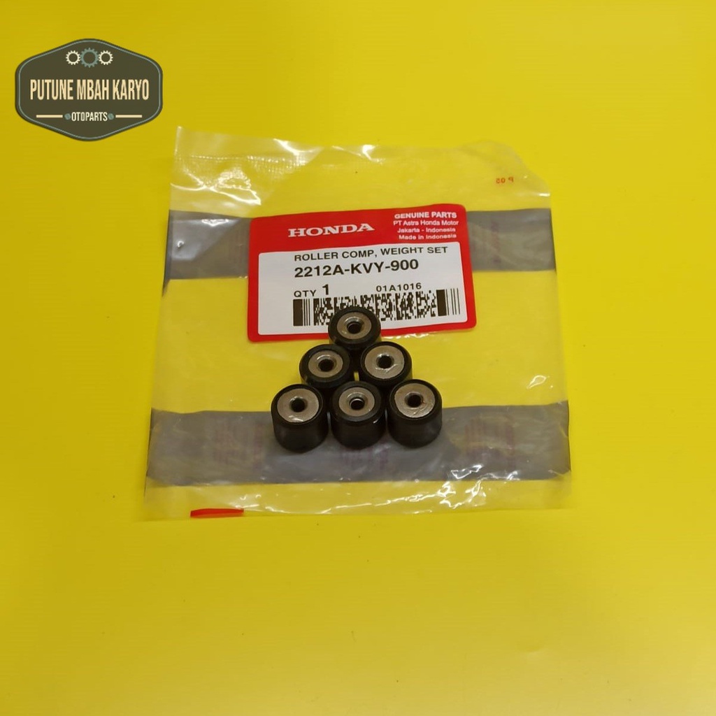 Roller Set Weight Roller Motor Beat Karbu Scoopy Lama Spacy Old KVY