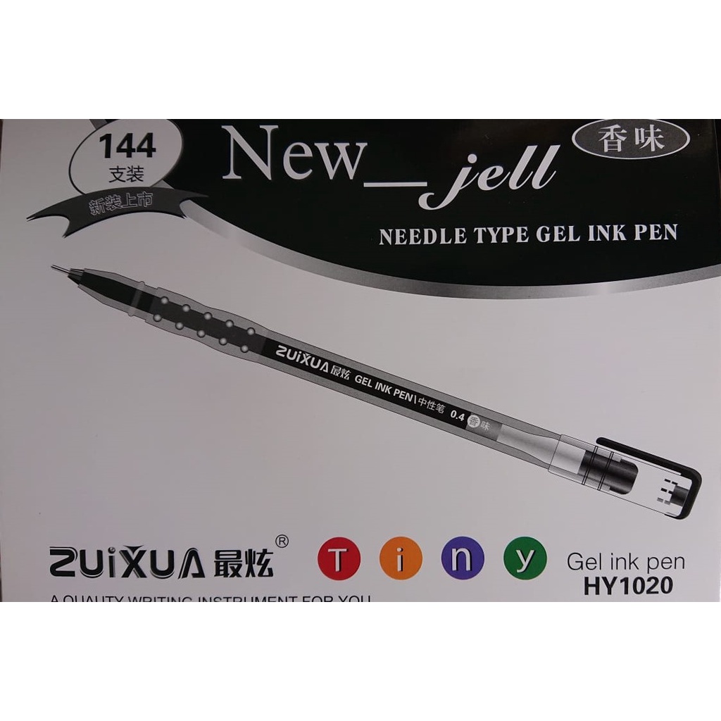 

Bolpoin zuixua new gel hitam {{ murah }}berkualitas 1 pak isi 12 pcs Mantap