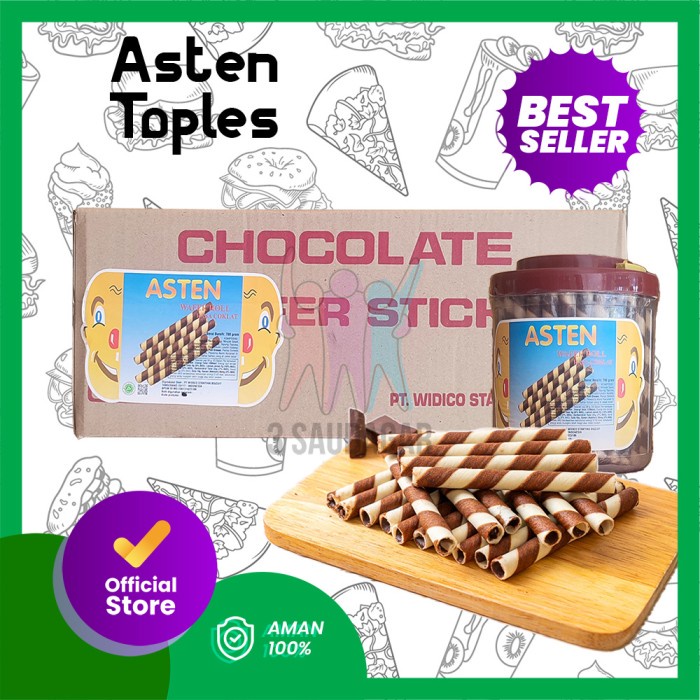 Astor Asten Cokelat 1 Dus isi 6 Toples