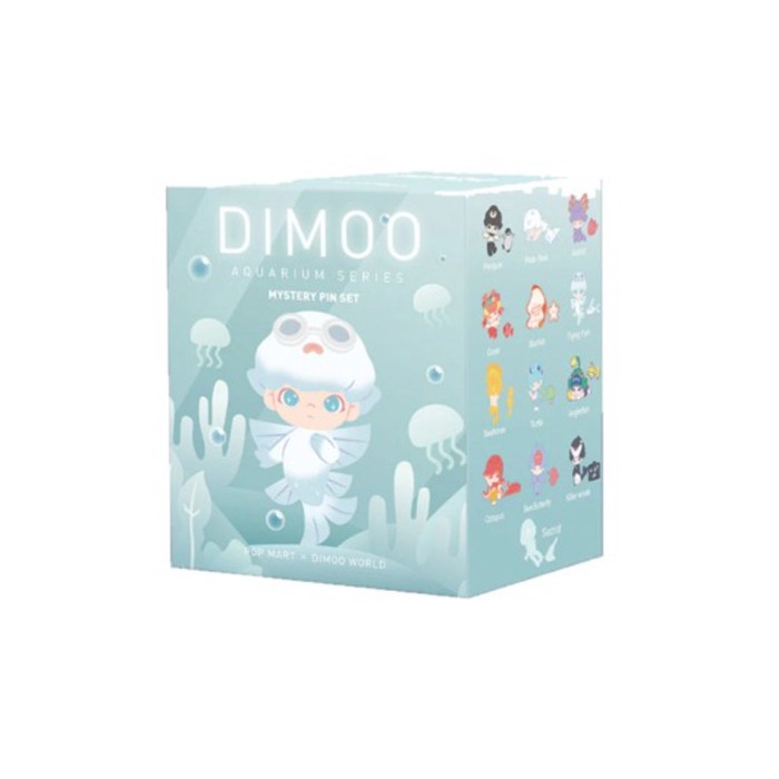 Pop Mart Dimoo Aquarium Badge Series You Choose