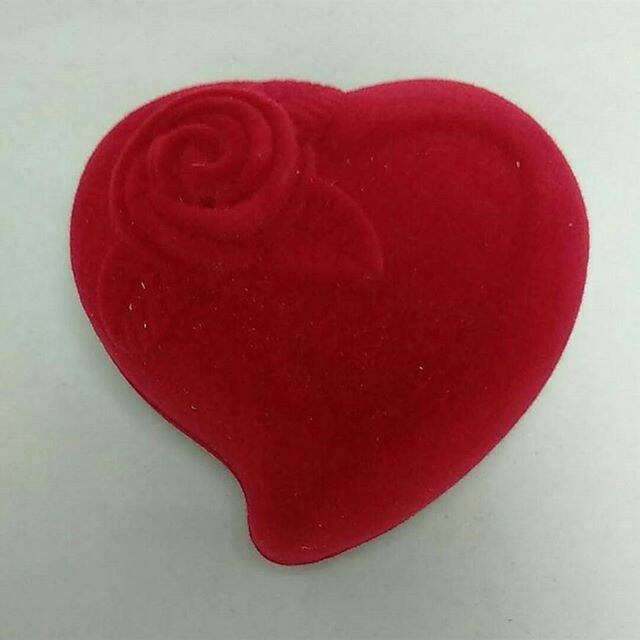 

⭐BISA COD⭐ KOTAK PERHIASAN / JEWELRY BOX BENTUK LOVE