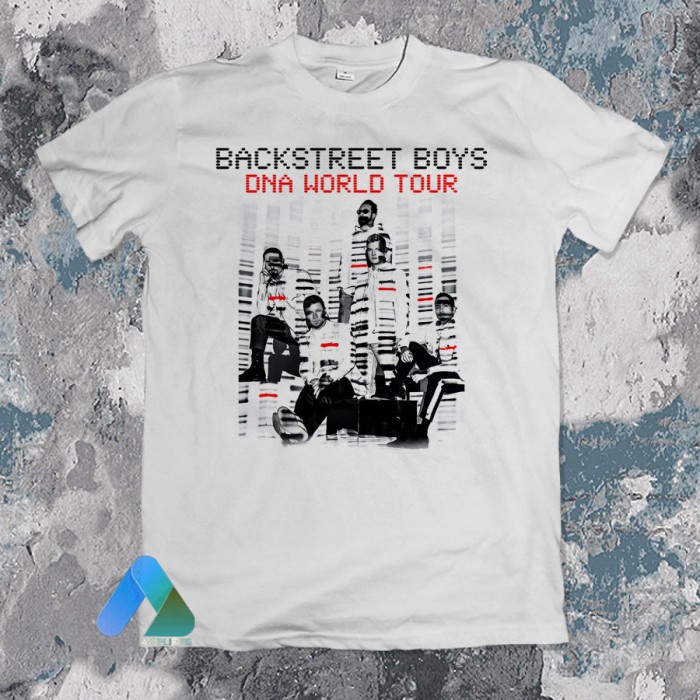 Kaos Band BACKSTREET BOYS BSB - DNA WORLD TOUR (W/ Backprint)