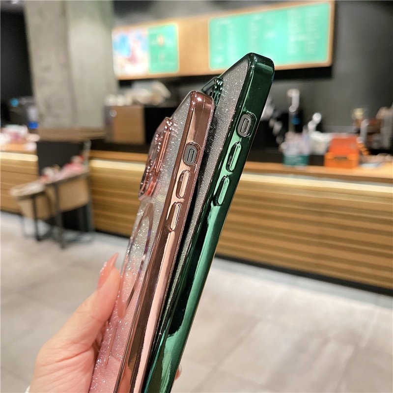 IPHONE Goddess Exclusive Flash Daya Serap Magnetik Charging Phone Iphone11 12 13 14 Pro Max Xs Xr 7 8 Plus Sarung Case Shockproof