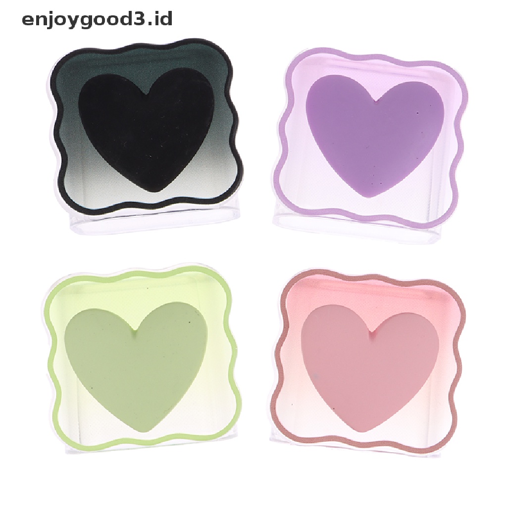 [Rready Stock] Cute Love Heart Clear Charging Pelindung Kabel Case Charging Safe Protector (ID)