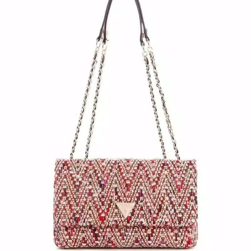 Tas Guess Cessily Tweed Crossbody ORIGINAL