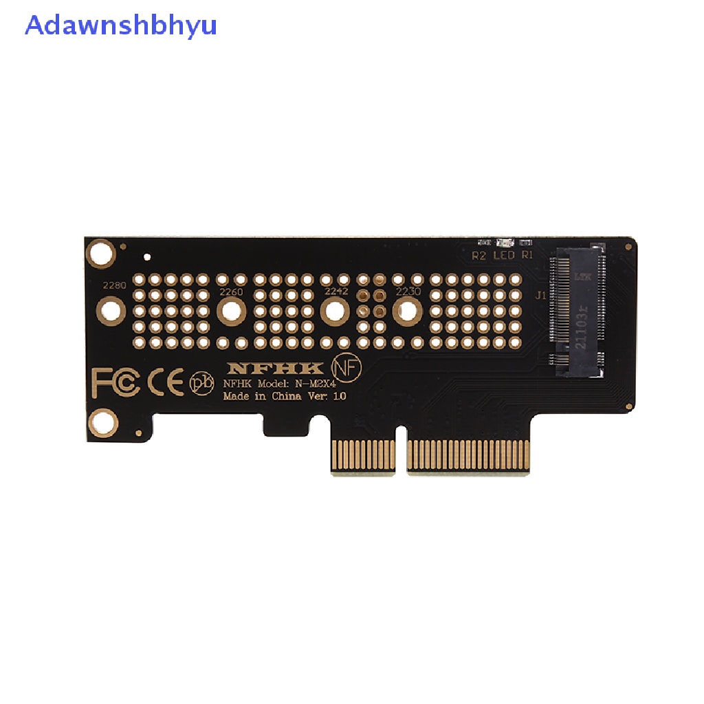 Adhyu NVMe PCIe M 2 NGFF SSD to adapter card PCI express x 4 to M.2 card with bracket ID