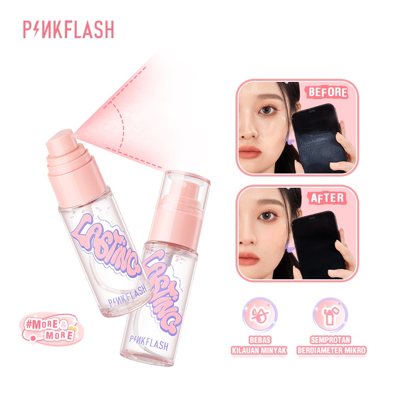 PINKFLASH Makeup Setting Spray Matte Finish Long-wearing Semprotan Pengaturan Riasan Moisturizing Dry And Non-sticky PF-F10-1