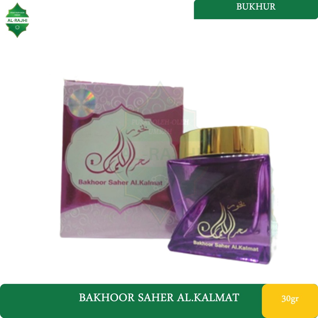 Bakhoor Saher Al Kalmat Gaharu Import Arab Saudi Dupa Arab Almas