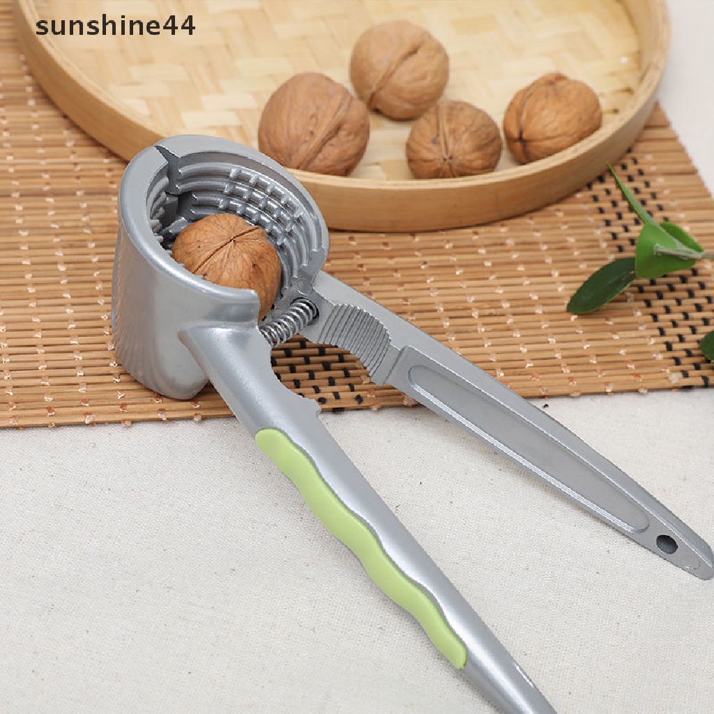 Sunshine Portable Nut Cracker Alat Dapur Gadget Pemipil Walnut Opener Nutcracker ID