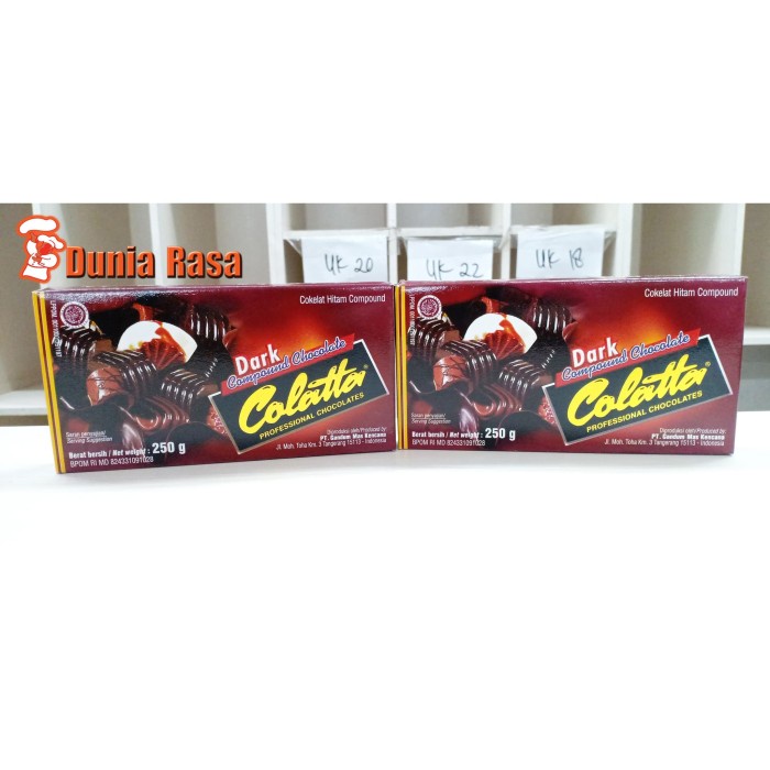 

Colatta Dark Compound Chocolate 250gr