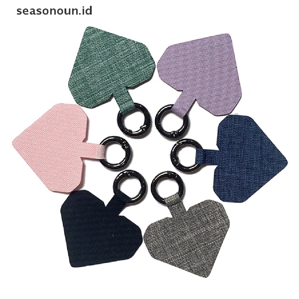 Seasonoun Universal Handphone Lanyard Card Gasket Pengganti Dilepas Dapat Disesuaikan.