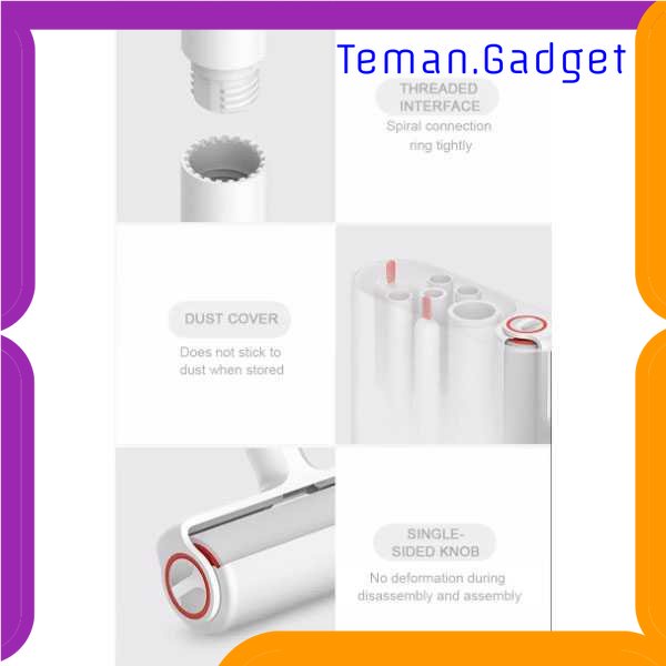 TG - ART Deerma Portable Lint Remover Roller Penghilang Bulu Serat Kain - ZM100