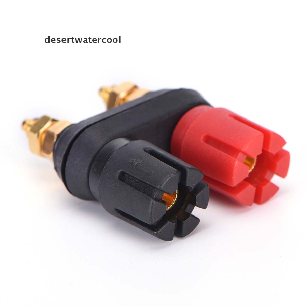Deid Tiang Pengikat Terminal Colokan Pisang Dual Female Untuk Speaker Amplifier 4MM Hot Sale Martijn