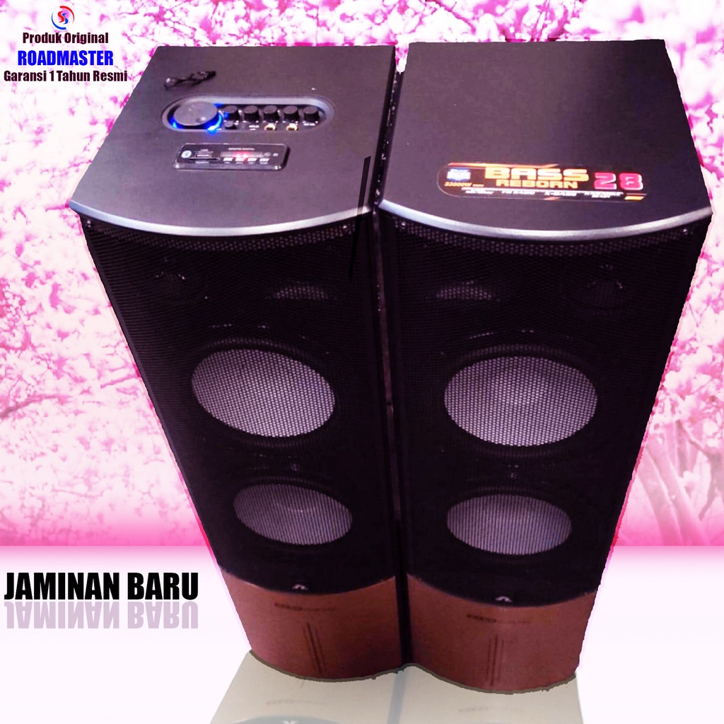 KHUSUS JATIM !!! SPEAKER BLUETOOTH SPEAKER AKTIF ROADMASTER BASS 28 REBORN GARANSI RESMI