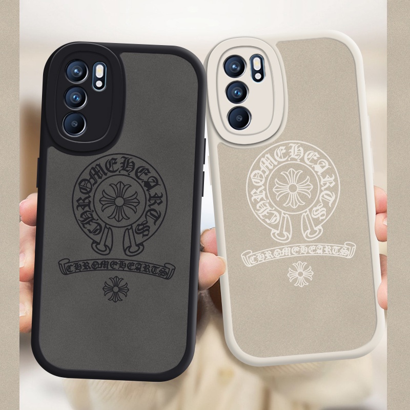 Case OPPO Untuk A3s A5s A9 2020 A11K A12 A15 A16 A31 A33 A52 A54 A57 A74 A76 A92 A95 A96 Fashion Trend Brand Soft Casing F9 F11 Reno 45 6 7Z