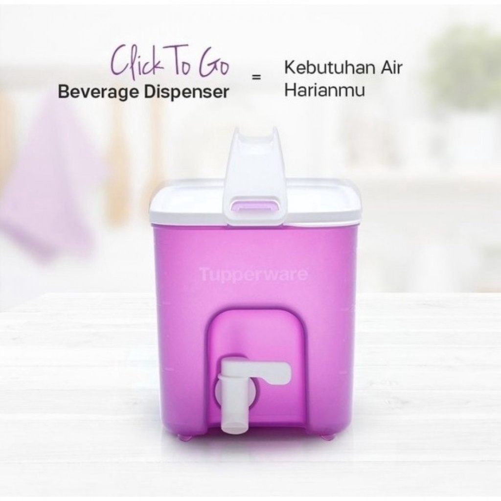 Click to go dispenser beverage