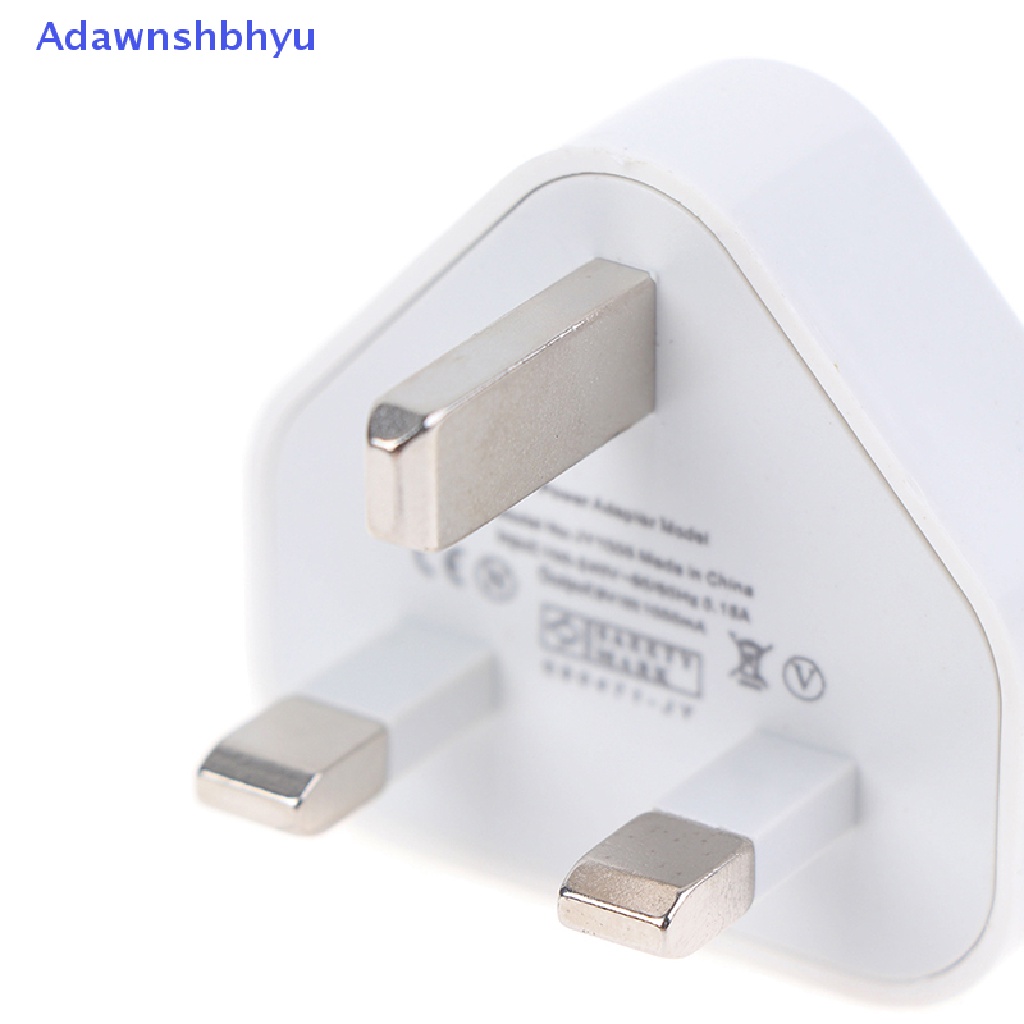 Adhyu Speedy Fast 1 Port USB Charger 3 Pin UK Mains Wall Plug Adapter ORIGINAL ID