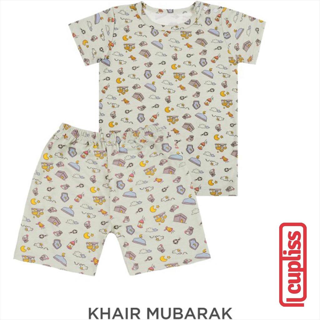 Khair Mubarak Palmerhaus Shoulder Button Short Sleeve