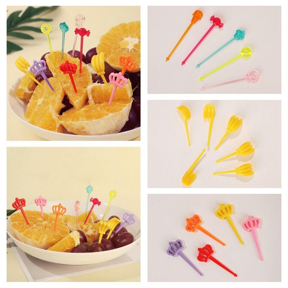 Solighter Bento Garpu Kreatif Buah Stik Rumah Dapur Makan Siang Stick