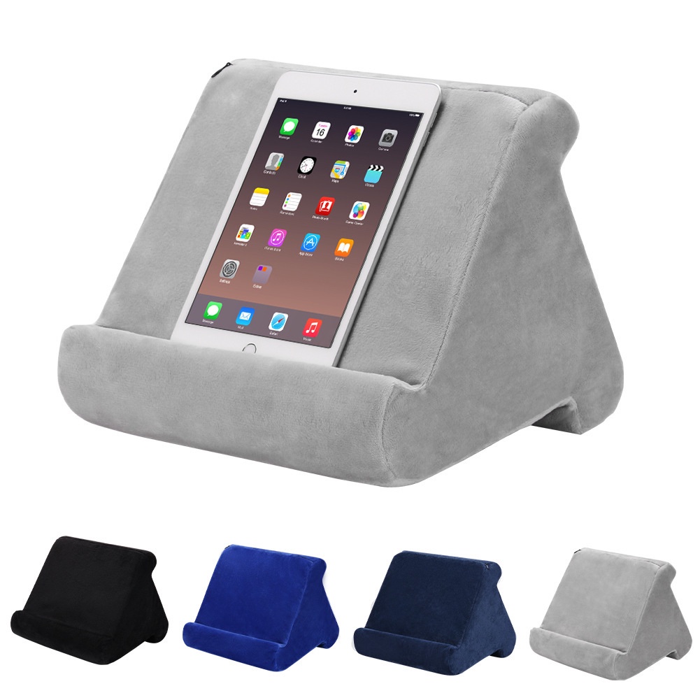 Multi angle Soft pillow reading stand Bantal Komputer Berdiri Tempat Tidur Empuk Untuk iPad 10.2 2019mini 5pro 11 2020/10.5/9.7 Samsung Galaxy Tab