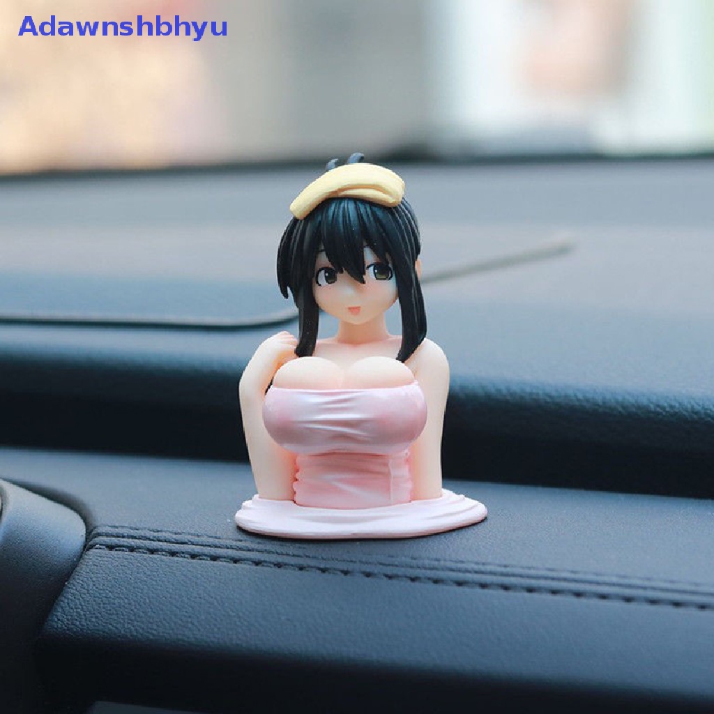 Adhyu 5.5cm Anime Car Desktop Decor Doll Chest Shaking Kanako Figure Model Toys Gifts ID