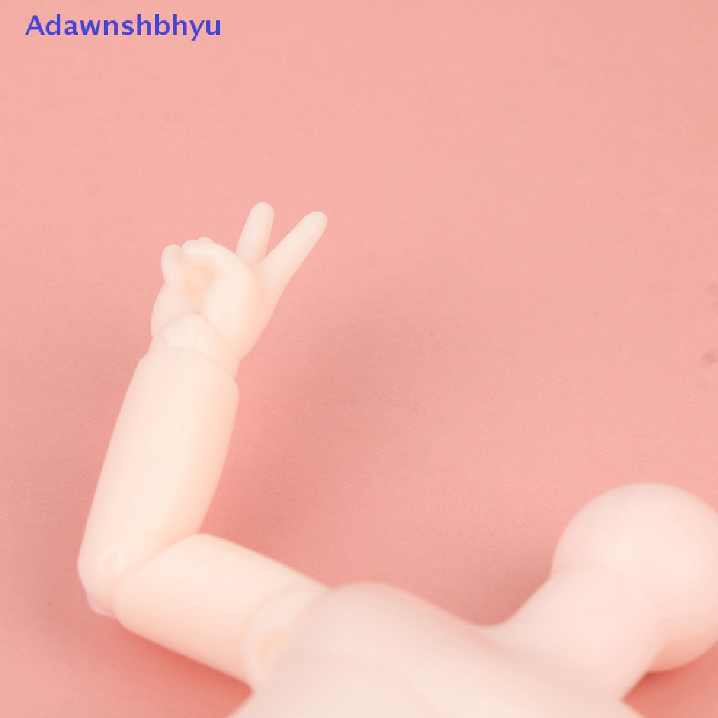 Adhyu 9.5cm Boneka Badan Bergerak Bersambung Untuk Mainan Boneka1Per12 Nude Aksesoris Tubuh ID